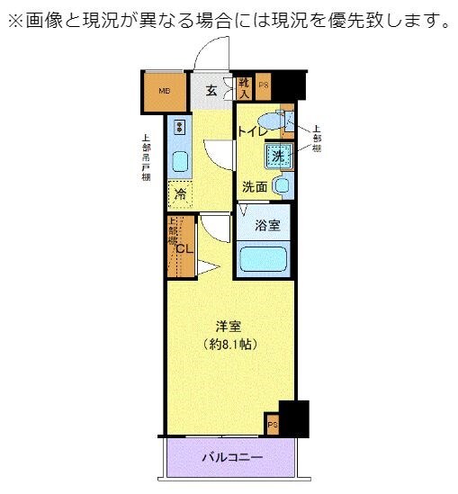 クレヴィスタ亀戸の物件間取画像