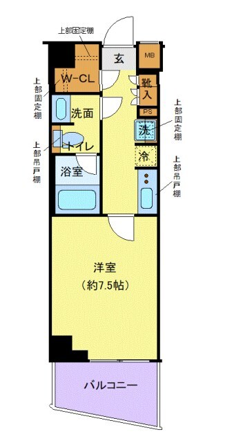 ディアレイシャス落合南長崎の物件間取画像