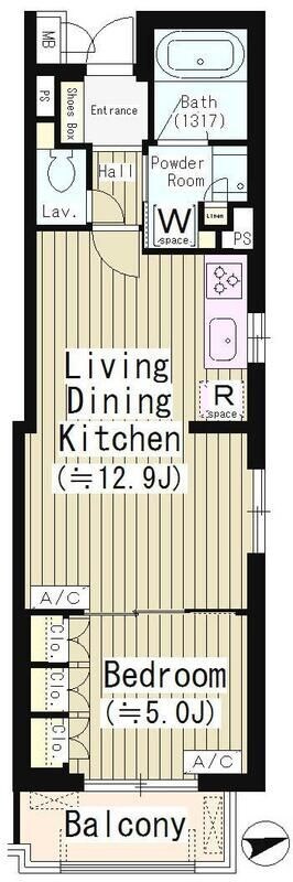 大井町駅 徒歩12分 2階の物件間取画像