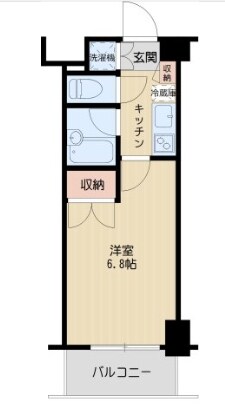 サンパティオ文京千石の物件間取画像