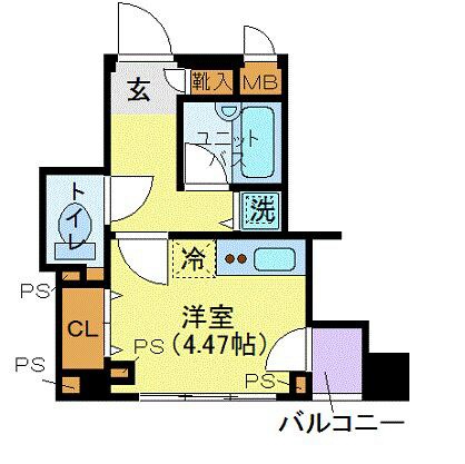 メインステージ青山の物件間取画像