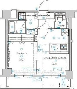 ラフィスタときわ台の物件間取画像