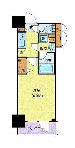 グランド・ガーラ立川の物件間取画像