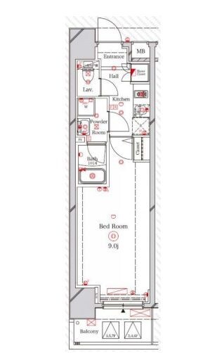 三ノ輪駅 徒歩3分 3階の物件間取画像