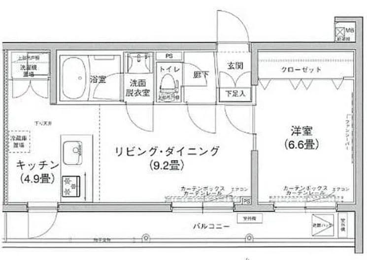 アイル新宿の物件間取画像