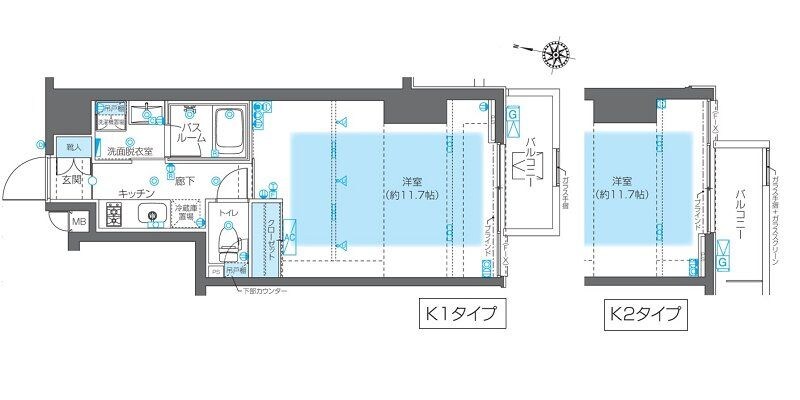 ZOOM神宮前の物件間取画像