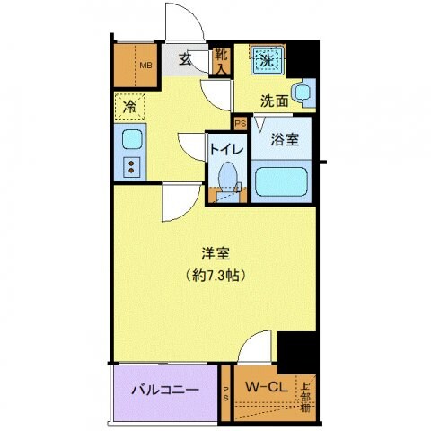 ディアレイシャス田園調布南の物件間取画像