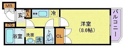 ディム三軒茶屋の物件間取画像