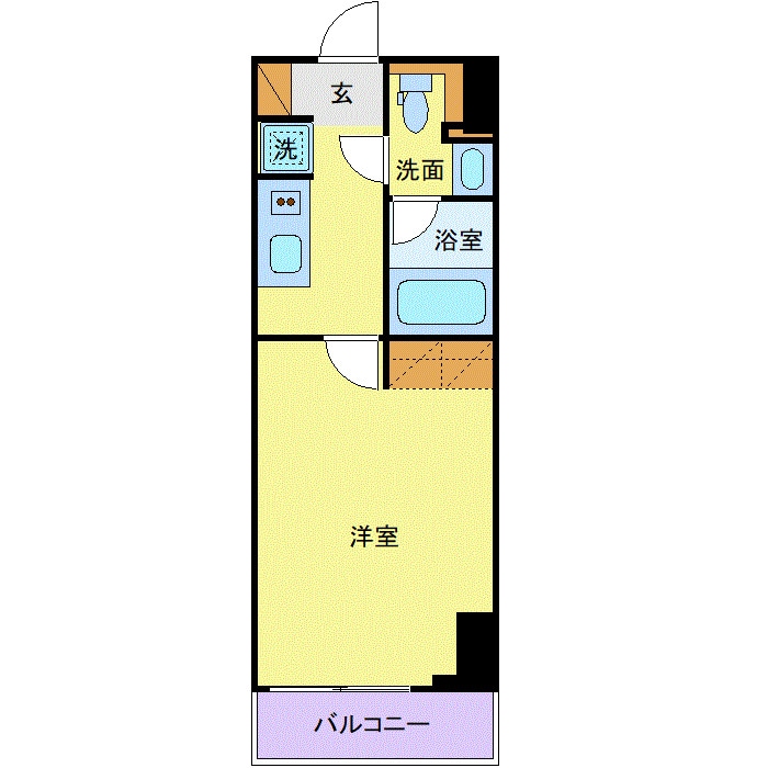 プライムメゾン千葉新町の物件間取画像