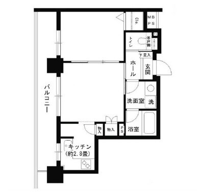 春日駅 徒歩4分 5階の物件間取画像