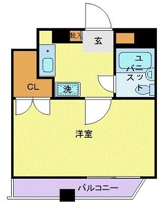 エヴェナール茗荷谷の物件間取画像