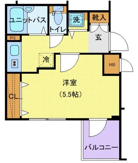 ヴォーガコルテ池上の物件間取画像