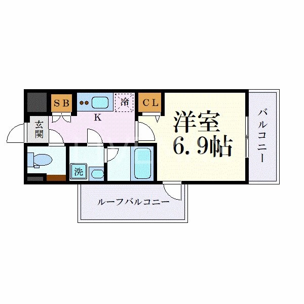 クレヴィスタ三軒茶屋の物件間取画像