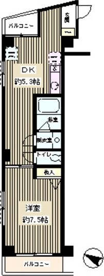 カナリーテラス志村坂上の物件間取画像