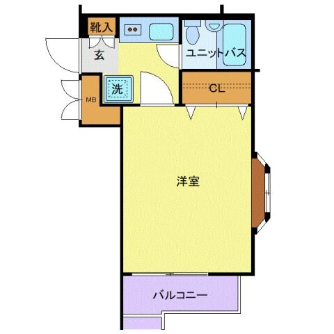 サンテミリオン品川西の物件間取画像