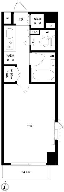 千川駅 徒歩7分 5階の物件間取画像