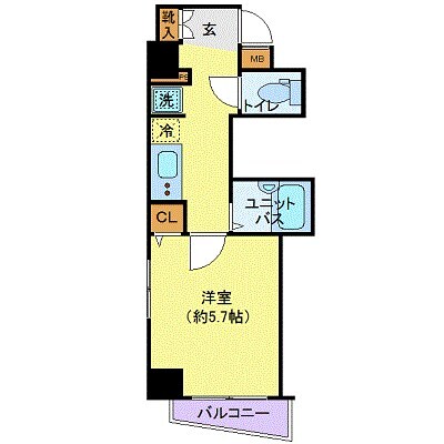 プレール・ドゥーク木場親水公園の物件間取画像