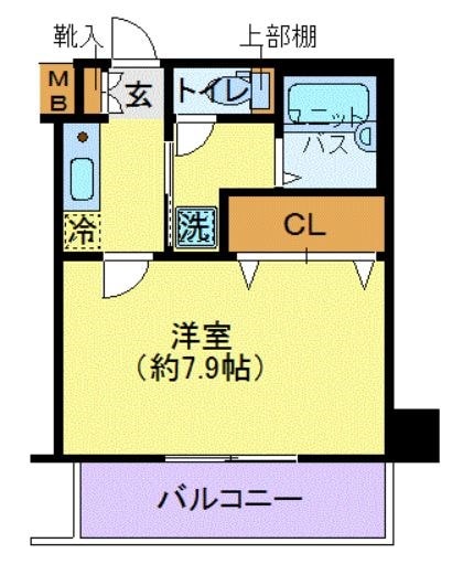 プレール・ドゥーク用賀の物件間取画像