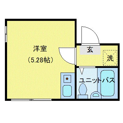 エスポワール亀有の物件間取画像