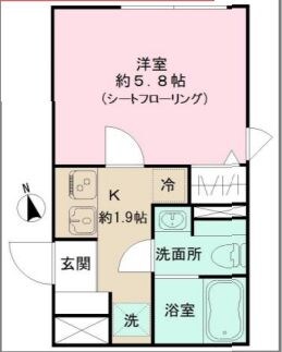 （仮称）新宿区早稲田鶴巻町案件の物件間取画像