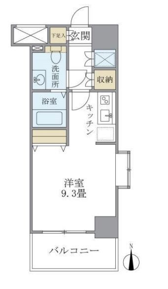 浅草駅 徒歩5分 3階の物件間取画像