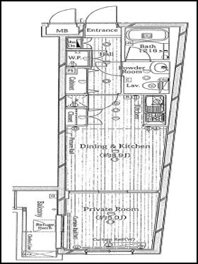 巣鴨新田駅 徒歩6分 2階の物件間取画像