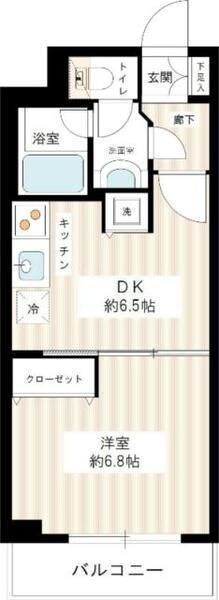 カスタリア新宿御苑の物件間取画像