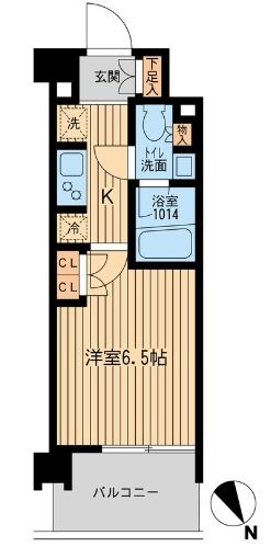 ＢＬＥＳＳ上池袋の物件間取画像