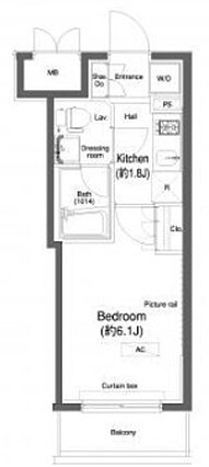 茗荷谷駅 徒歩8分 2階の物件間取画像