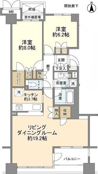 Ｉｔ’Ｓ東京フォーサイトスクエアの物件間取画像