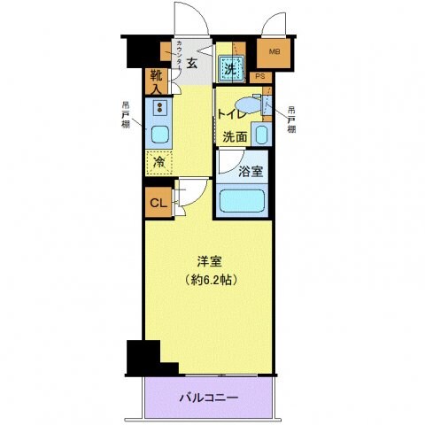 レアライズ立川AZの物件間取画像