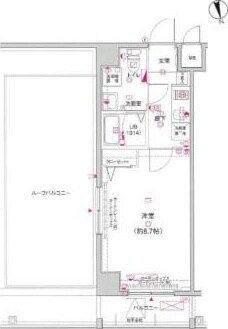 中野富士見町駅 徒歩5分 4階の物件間取画像