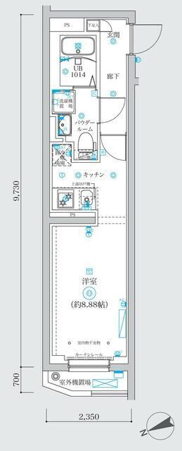 桜台駅 徒歩8分 3階の物件間取画像