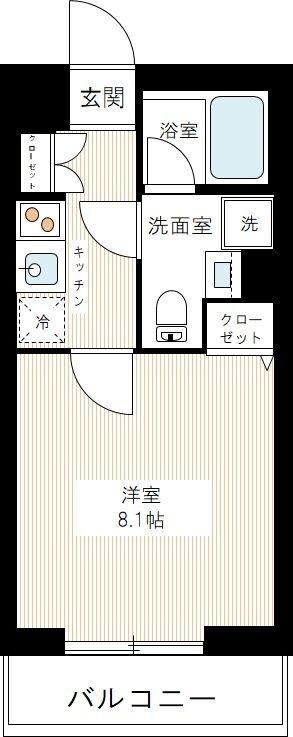 新桜台駅 徒歩4分 3階の物件間取画像