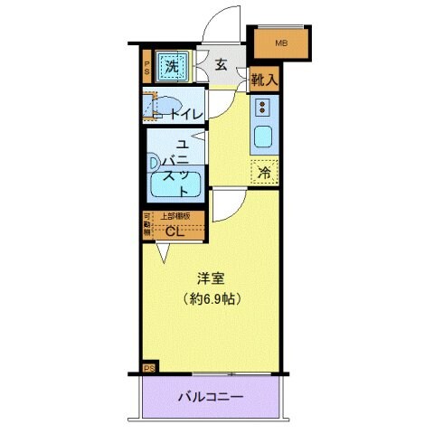 ロアール四谷の物件間取画像