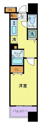 スカイコート八王子第5の物件間取画像