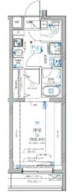 新江古田駅 徒歩10分 2階の物件間取画像