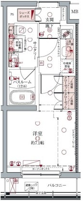 クレヴィスタ板橋本蓮沼の物件間取画像