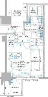 オーパスレジデンス中板橋の物件間取画像