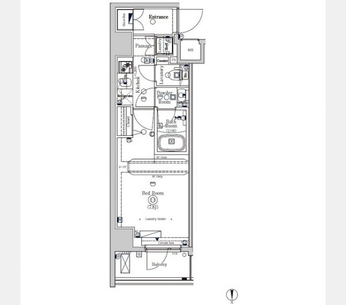 大山駅 徒歩4分 3階の物件間取画像