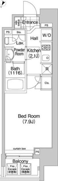 コンフォリア三田EASTの物件間取画像