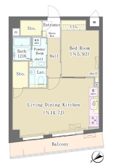 Maison de Takayaの物件間取画像