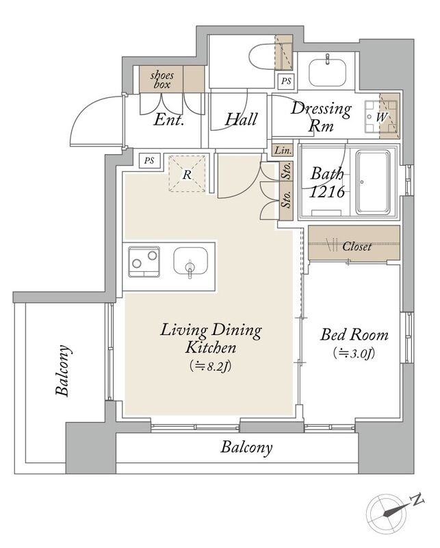 オーキッドレジデンス芝浦の物件内観写真