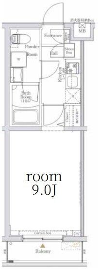Log池上の物件間取画像