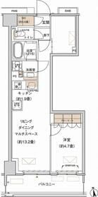 プライムネクサス大森北の物件間取画像