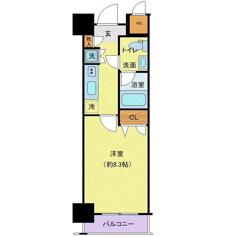 プレール・ドゥーク東京EASTⅢの物件間取画像