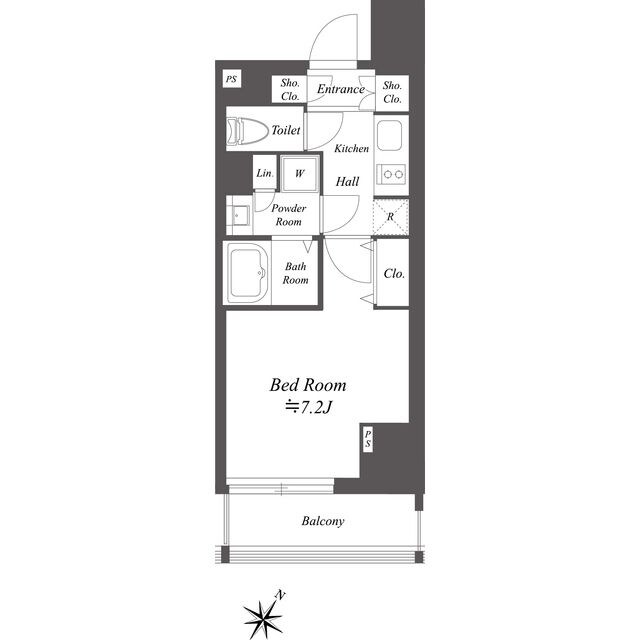ブランシエスタ北品川の物件間取画像