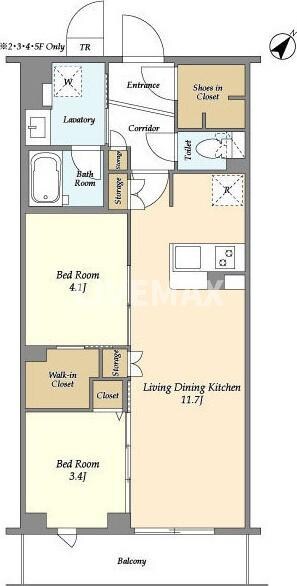 鵜の木駅 徒歩9分 1階の物件間取画像