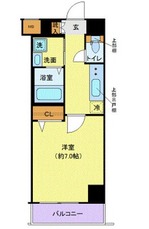 クレヴィスタ板橋本町の物件間取画像