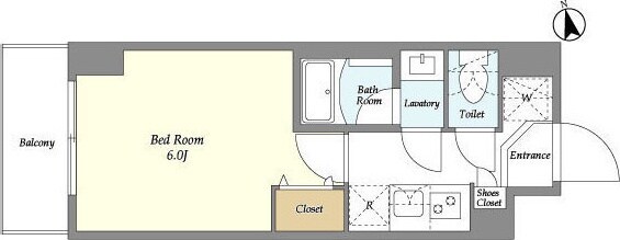 Ａｕｇｕｓｔａ　Ｒｅｓｉｄｅｎｃｅ大森の物件間取画像